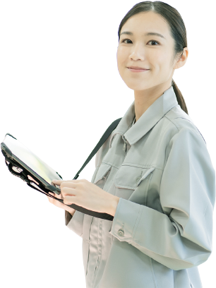 作業員の女性